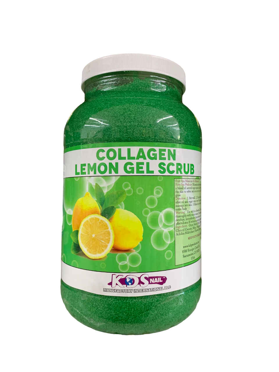 KDS Collagen Lemon Gel Scrub